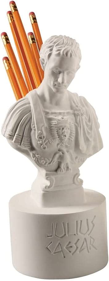 julius caesar pencil holder|WHAT ON EARTH Julius Caesar Pencil Holder Stab Back Ides of .